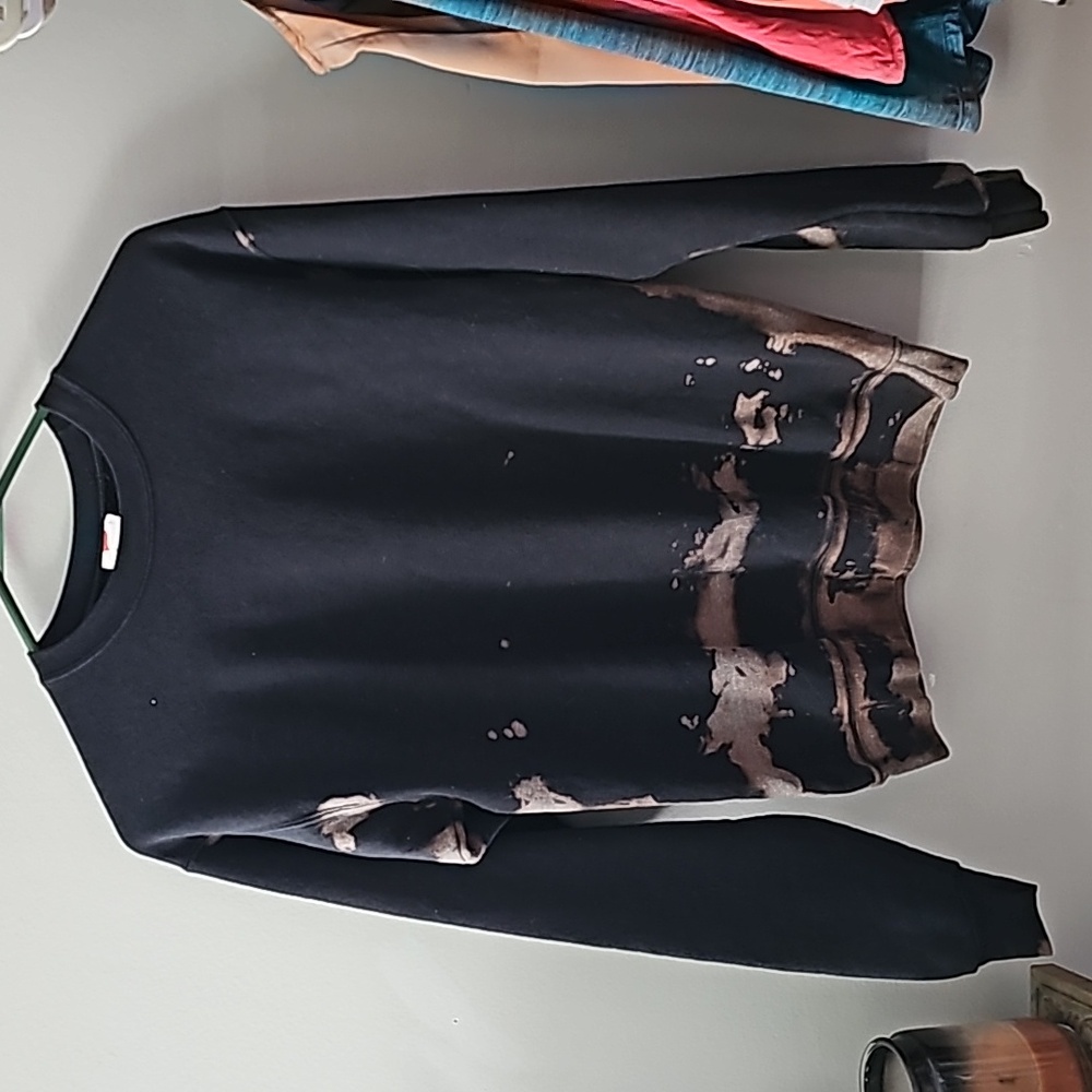 Womens sz small Hanes eco smart tie dye sweatshirt